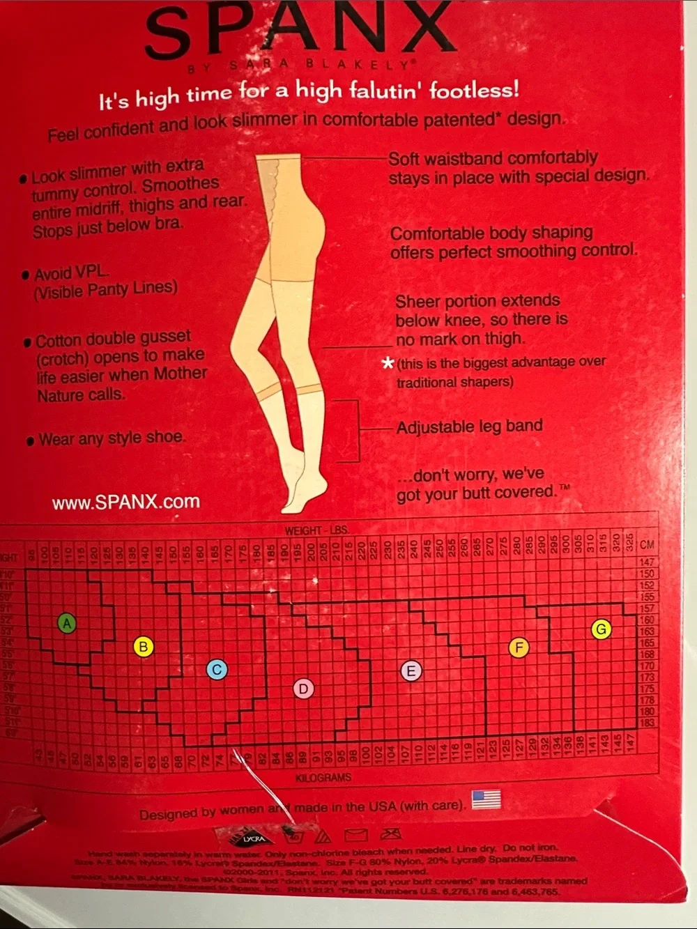 SPANX High-Waisted Footless Shaping Pantyhose Plus Size G Nude NWT Hi Falutin’